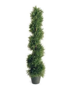 National Tree Company 48in Juniper Slim Spiral Tree With Pot Home