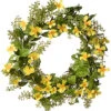 National Tree Company 22in Cosmos Flowers Wreath Home