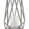National Tree Company 12in Candle Lantern With Glass Chimney Home