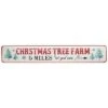 National Tree Company 47in Vintage Tree Farm Wall Sign Home