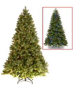 National Tree Company 7.5ft Feel Real Downswept Douglas Fir Hinged Tree Home