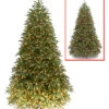 National Tree Company 7.5ft Feel-Real Jersey Fraser Fir Medium Hinged Tree Home
