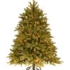 National Tree Company 4.5' Feel Real Jersey Fraser Fir Tree With 350 Clear Lights Home