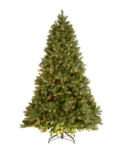 National Tree Company 7.5' Feel Real Downswept Douglas Fir Hinged Tree Home