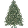National Tree Company 4.5' Feel Real Downswept Douglas Blue Fir Hinged Tree Home