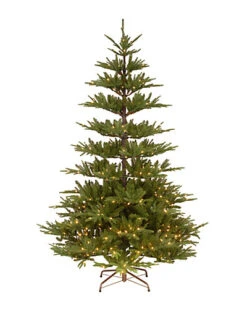 National Tree Company 7.5' Feel Real(R) Glenwood Fir Hinged Tree Home