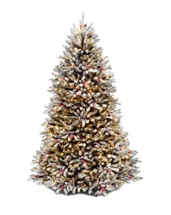National Tree Company 7ft Fir Tree With Clear Lights Home