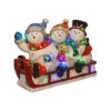 National Tree Company 2.4ft Sledding With 3 Snowmen With 48 Multi LED Lights Home