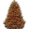 National Tree Company 7.5ft Natural Fraser Medium Fir Hinged Tree Home