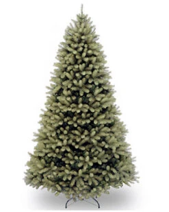 National Tree Company 7ft Feel-Real Down Swept Douglas Fir Hinged Tree Home