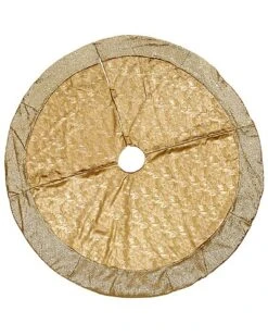 National Tree Company 52in Yuletide Glam Collection Metallic Tree Skirt Home