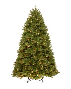 National Tree Company 6.5ft Feel Real Newberry Spruce Hinged Tree Home