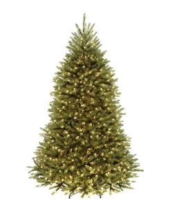 National Tree Company 7ft Dunhill Fir Hinged Tree With 700 Dual-Color Lights Home