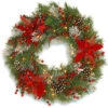 National Tree Company 30in Tartan Plaid Wreath Home