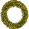 National Tree Company Wood Fir Wreath Home