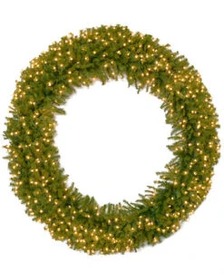 National Tree Company Wood Fir Wreath Home