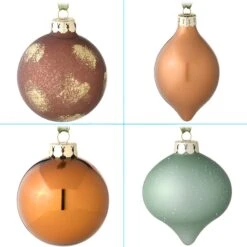 National Tree Company 20-Piece Christmas Tree Ornament Set, Alpine Collection -National Tree Company Store AH63 ALP20 3