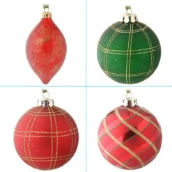 National Tree Company 20-Piece Christmas Tree Ornament Set, Rural Homestead Collection -National Tree Company Store AH63 RH2021 4