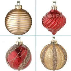 National Tree Company 20-Piece Christmas Tree Ornament Set, Vienna Waltz Collection -National Tree Company Store AH63 VW2021 4