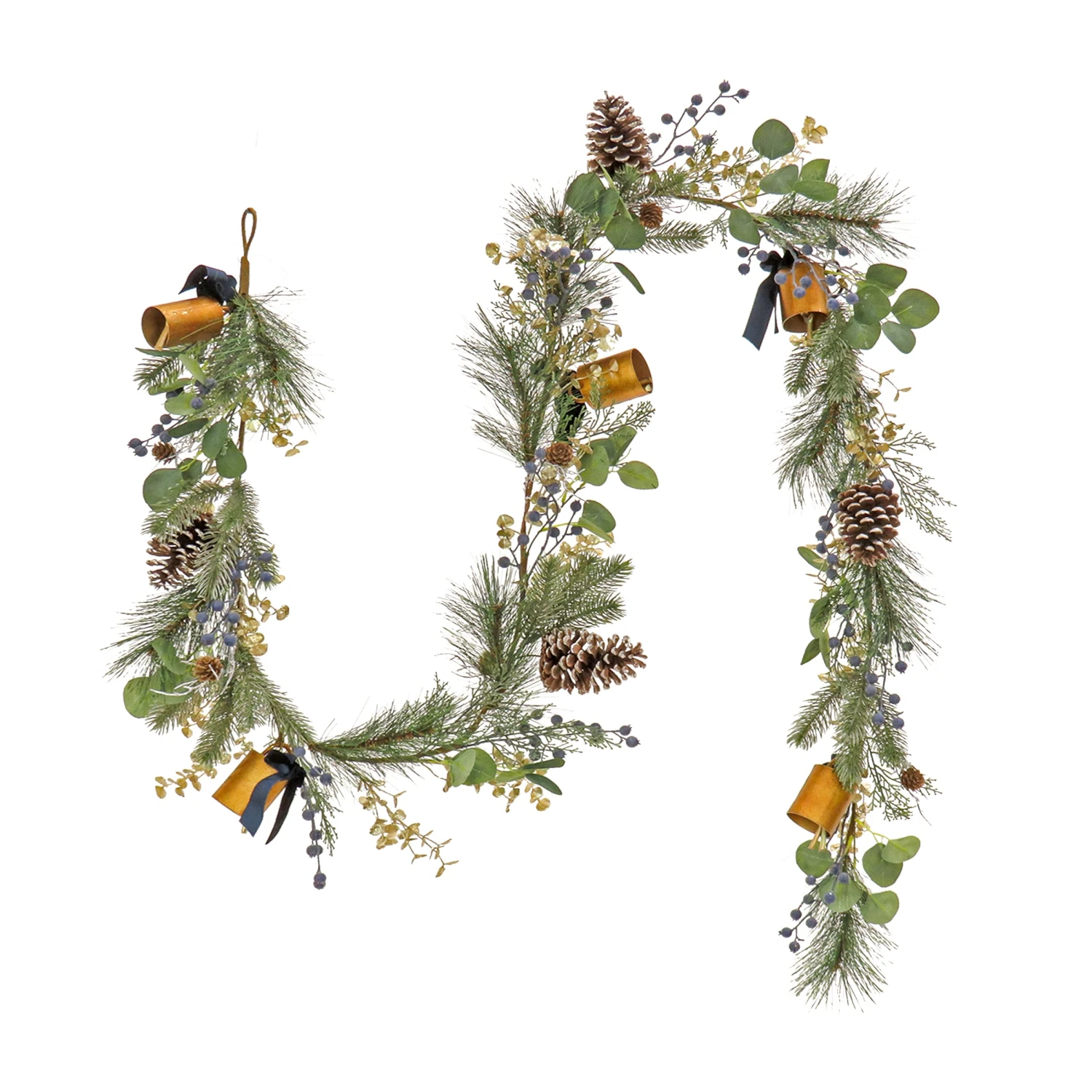 National Tree Company 9 Ft. HGTV Home Collection Swiss Chic Garland 1 National Tree Company 9 Ft. HGTV Home Collection Swiss Chic Garland
