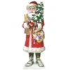 National Tree Company Stand Up Santa Display, Composite Wood Construction, Christmas Collection, 35 Inches