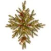 National Tree Company 32in. Glittery Gold Dunhill® Fir Bethlehem Star With Battery Operated LED Lights