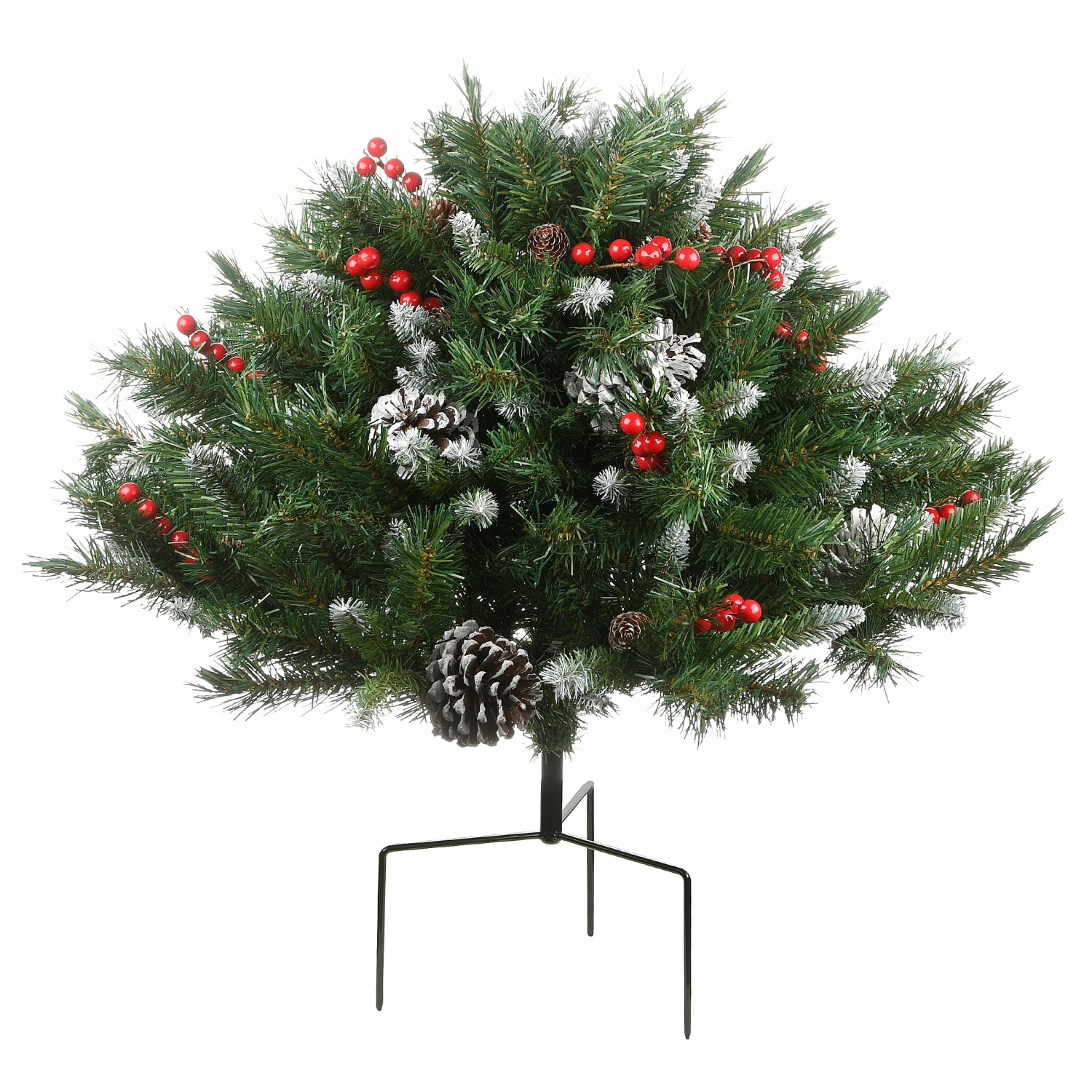 National Tree Company 22" Frosted Berry Urn Filler 1 National Tree Company 22" Frosted Berry Urn Filler