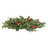 National Tree Company First Traditions 24" Pre-Lit Holly Berry Centerpiece