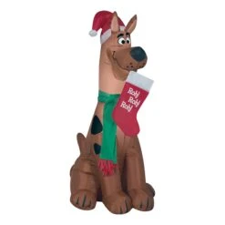 National Tree Company Inflatable Scooby Doo, LED Lights, Plug In, Christmas Collection, 3.5 Feet