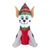 National Tree Company Inflatable Elf Paw Patrol Marshall Dalmatian, LED Lights, Plug In, Christmas Collection, 3.5 Feet
