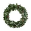 National Tree Company 36" Glistening Pine Wreath With LED Lights