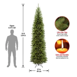 Unlit Pencil Slim Kingswood Fir Artificial Christmas Tree - National Tree Company 8 Unlit Pencil Slim Kingswood Fir Artificial Christmas Tree - National Tree Company -National Tree Company Store GUEST 060bb1c9 8001 489a a384 8dc0abd26ff7