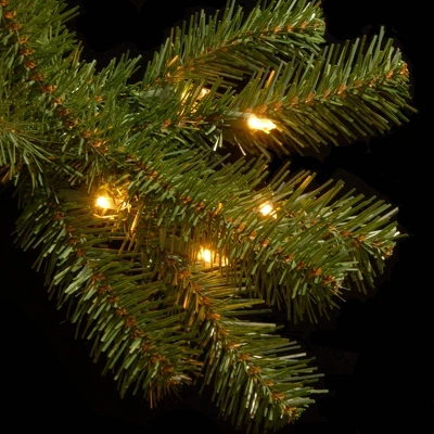 National Tree Company 6' Prelit Slim North Valley Spruce Artificial Christmas Tree Clear Lights 2 National Tree Company 6' Prelit Slim North Valley Spruce Artificial Christmas Tree Clear Lights - Image 2