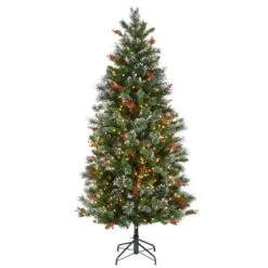 Prelit Flocked Pine Artificial Christmas Tree Clear Lights - National Tree Company -National Tree Company Store GUEST 0bad6528 20a4 441c a066 afe654348621