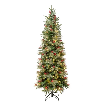 National Tree Company First Traditions Pre-Lit LED Virginia Pine Artificial Christmas Tree Warm White Lights 3 National Tree Company First Traditions Pre-Lit LED Virginia Pine Artificial Christmas Tree Warm White Lights - Image 3