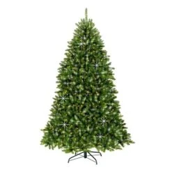 National Tree Company 7.5' Pre-lit Dunhill Shimmer Fir Artificial Christmas Tree -National Tree Company Store GUEST 1aec5246 1005 426f 8cc1 510d29865105