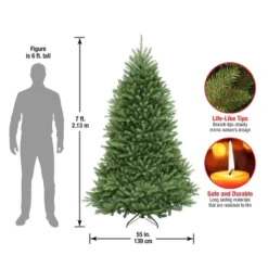 Unlit Dunhill Fir Artificial Christmas Tree - National Tree Company -National Tree Company Store GUEST 2a8a7cde e749 4230 bfcf 8a2ba138404e