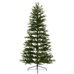 National Tree Company Feel Real Montgomery Clear Prelit Flat Back Half Christmas Tree With Clear Lights & Metal Base, Hinged Easy Assembly -National Tree Company Store GUEST 30244733 05c1 4ac7 9053 20c361e25a68