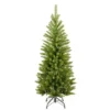 National Tree Company Unlit Kingswood Fir Pencil Slim Hinged Artificial Christmas Tree