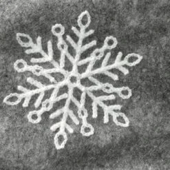 18" Gray Christmas Stocking With Snowflakes - National Tree Company -National Tree Company Store GUEST 66194ea9 7b35 4344 8ab7 7b781172086d