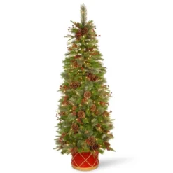 National Tree Company 6' Pre-lit Colonial Half Tree With Clear Lights -National Tree Company Store GUEST 6bf1d9ca 86b4 43ea 9756 d39cf894cb90