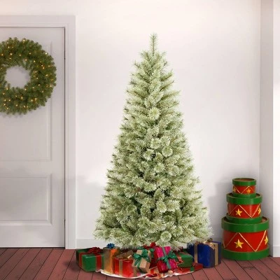 National Tree Company First Traditions Unlit Arcadia Cashmere Pine Hinged Artificial Christmas Tree 1 National Tree Company First Traditions Unlit Arcadia Cashmere Pine Hinged Artificial Christmas Tree