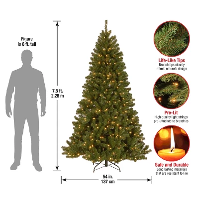 Prelit PowerConnect North Valley Spruce Artificial Christmas Tree RGB Parade Lights - National Tree Company 4 Prelit PowerConnect North Valley Spruce Artificial Christmas Tree RGB Parade Lights - National Tree Company - Image 4