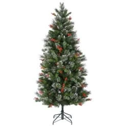 Prelit Flocked Pine Artificial Christmas Tree Clear Lights - National Tree Company -National Tree Company Store GUEST a69a759f 904c 4ed2 8281 d58de21c8936