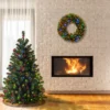 Prelit North Valley Spruce Artificial Christmas Tree Multicolor Lights - National Tree Company