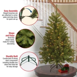 Prelit North Valley Spruce Artificial Christmas Tree Clear Lights - National Tree Company -National Tree Company Store GUEST c27bb8e3 a11d 4b94 ae57 9a2f52d12310