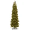 National Tree Company 6.5' Prelit Pencil Slim Grand Fir Artificial Christmas Tree Clear Lights