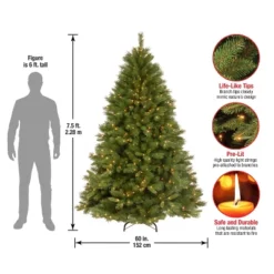 Prelit Winchester Pine Artificial Christmas Tree Clear Lights - National Tree Company -National Tree Company Store GUEST df4910cc a92d 4b5d ba15 144c229cc222