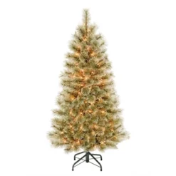 National Tree Company First Traditions Pre-Lit Arcadia Cashmere Pine Hinged Artificial Christmas Tree Clear Lights -National Tree Company Store GUEST efa4d08f 3ee3 42b2 b84f 8eace03aa788