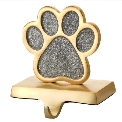 3pc 5" Silver Sparkle "JOY" Stocking Holders - National Tree Company 4 3pc 5" Silver Sparkle "JOY" Stocking Holders - National Tree Company - Image 4